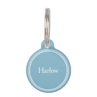カスタムペットID ネームタグ - 青