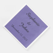 カスタムペリウィンクル結婚ルバイオレット新郎新婦2023 (コーナー)