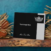 カスタムページアンロイヤリティフォトプラーク フォトプラーク (側面)