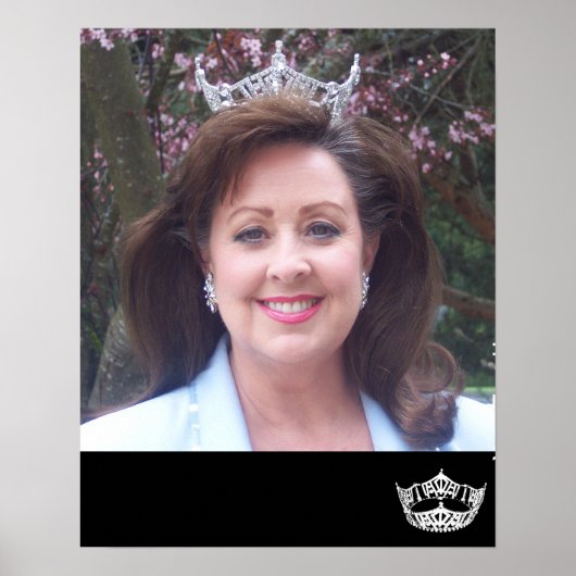 カスタムページャントクイーンポスター ポスター (正面)