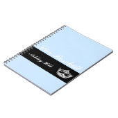 カスタムページャントクラウンノート ノートブック (左側)