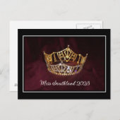 カスタムページャントクラウンポストカード ポストカード (正面/裏面)