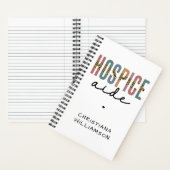 カスタムホスピスアイドホスピス介護ホスピ気にス ノートブック (内側)