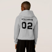 カスタムホッケースクールクラブリーグ名番号 (裏面フル)