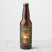 カスタムホップ ビールラベル (正面)