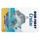 カスタムホテルファースト・クルーズ・キャビンドア マグネット (横)