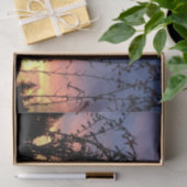 カスタムホライゾンサンライズフォトデコップページ 薄葉紙 (ギフト)