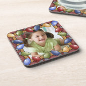 カスタムホリディライツフォトコースター コースター (左側)