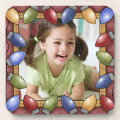 カスタムホリディライツフォトコースター コースター (正面)