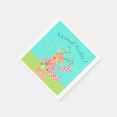 カスタムホリデーカクテル紙 スタンダードカクテルナプキン (角)