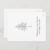 カスタムホリデーカード シーズンポストカード (正面/裏面)