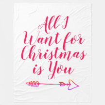 カスタムホリデーギフト All I want for Christmas is You