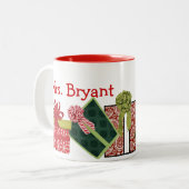 カスタムホリデーコーヒーマグ ツートーンマグカップ (正面左)