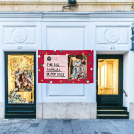 カスタムホリデーセール小売割引プロモストア 横断幕