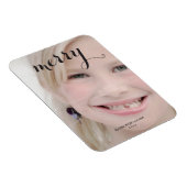 カスタムホリデーフォトマグネット文字パーソナライズされた マグネット (右側)