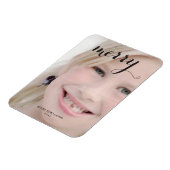 カスタムホリデーフォトマグネット文字パーソナライズされた マグネット (左側)