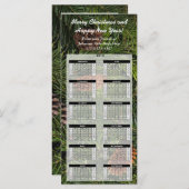 カスタムホリデープロモーション2014カレンダーカード (正面/裏面)