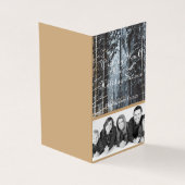 カスタムホリデー写真の冬のシーン (外部)