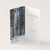 カスタムホリデー写真の冬のシーン (内部)