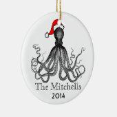 カスタムホリ航海のディタコヴィンテージクラーケン セラミックオーナメント (右)