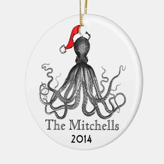 カスタムホリ航海のディタコヴィンテージクラーケン セラミックオーナメント (左)