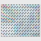 カスタムホログラフィックロゴ ラッピングペーパー (フラット)