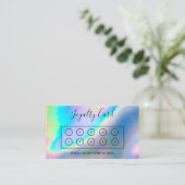 カスタムホログラフィフェイクックロイヤリティカード 名刺 (スタンド正面)