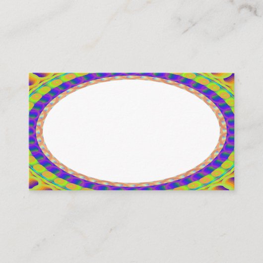 カスタムホワイトセンターB6名刺 名刺 (正面)