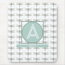 カスタムホワイトトレンディートンフライパター マウスパッド