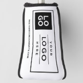 カスタムホワイトビジネスのロゴブランド ゴルフヘッドカバー (回転90)