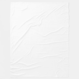 カスタムホワイトフリースブランケット60x80コージースロー フリースブランケット