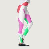 カスタムホワイトレインボーはかりで測レギンス レギンス (右)