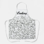 カスタムホワモダンイトテラゾ エプロン (正面)