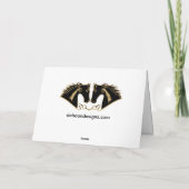 カスタムホースパルス誕生日カード カード (裏面)