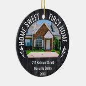 カスタムホームスイートファーストホームクリスマス2023 セラミックオーナメント (右)