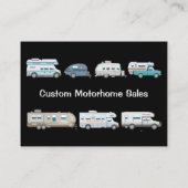 カスタムホームズキャンパートレーラーズ販売サービス 名刺 (裏面)