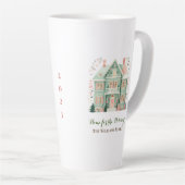 カスタムホームフォーザホリデーズフェスティバルマグ カフェラテマグ (右アングル)