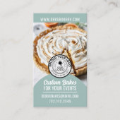 カスタムホームベーカリー写真 名刺 (正面)