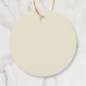 カスタムホームメイドリモンチェロアンティークホワイトボトルファ フェイバータグ (裏面)