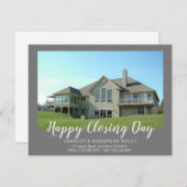 カスタムホーム写真売り手ハッピークローズ日 (正面/裏面)