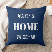 カスタムホーム座標 クッション (ブランケット)