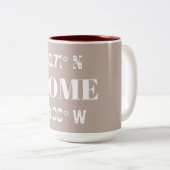 カスタムホーム座標 ツートーンマグカップ (正面右)