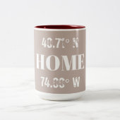 カスタムホーム座標 ツートーンマグカップ (中央)