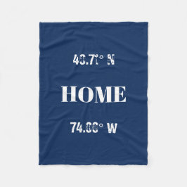 カスタムホーム座標 フリースブランケット