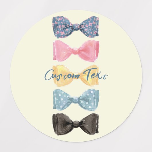 カスタムボウタイ ラベル (デザイン2)