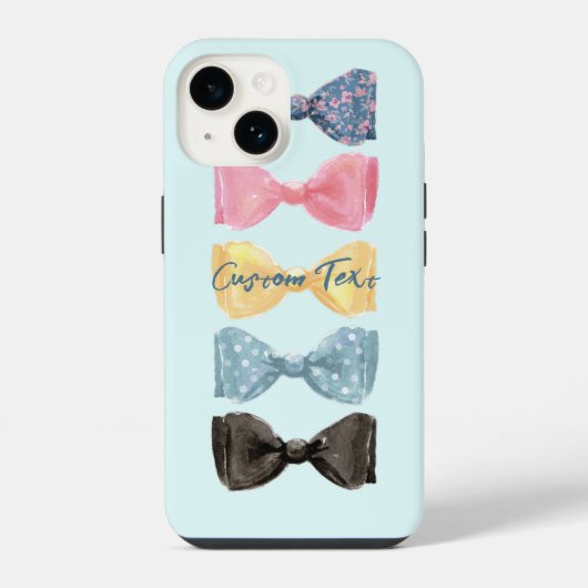 カスタムボウタイ iPhoneケース (裏面)