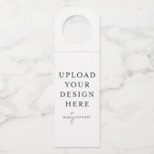 カスタムボトルハンガーラベル ボトルネックタグ (正面)