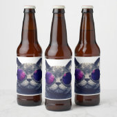 カスタムボトルラベル(4" x 3.5") ビールラベル (ボトル)