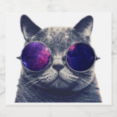 カスタムボトルラベル(4" x 3.5") ビールラベル (シングルラベル)