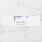 カスタムボトル結婚ラベル、ベビーシャワーWa ペットボトルラベル (シングルラベル)